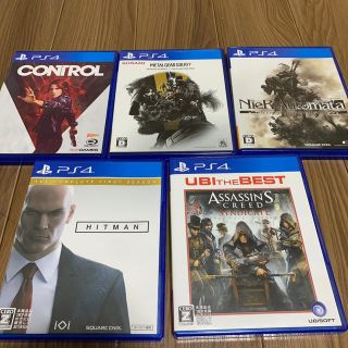 ps4 ニーアオートマタ、メタルギア、コントロール、ヒットマン