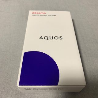 アクオス(AQUOS)のAQUOS sense3 Black docomo SH-02M simフリー(スマートフォン本体)