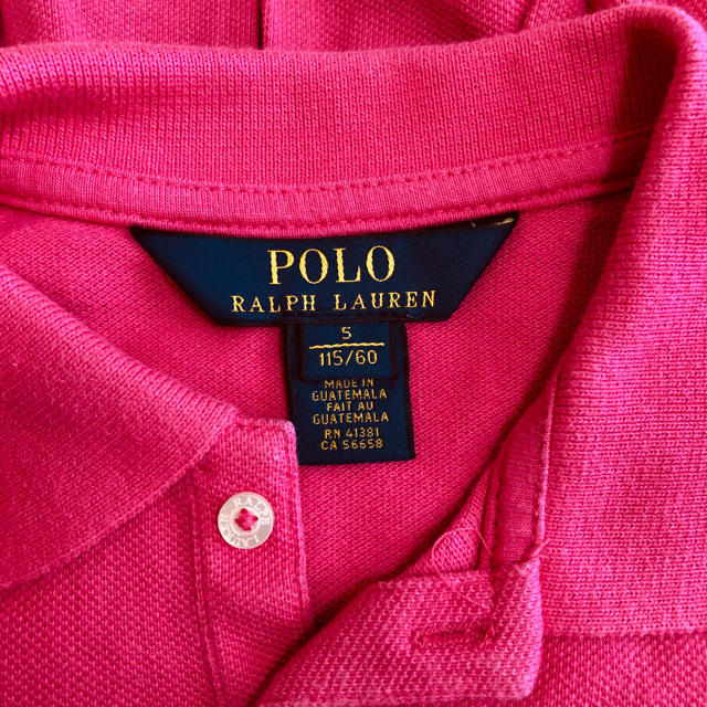 POLO RALPH LAUREN(ポロラルフローレン)のRalph Lauren ラルフローレン ワンピース チュニック 115 キッズ/ベビー/マタニティのキッズ服女の子用(90cm~)(ワンピース)の商品写真