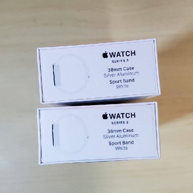 アップルウォッチ3　シルバー　38mm GPS