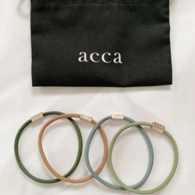 acca - 新品未使用 acca カラーリングゴム 4本セット の通販 by