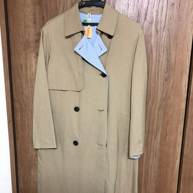 値下げ used 6 ロク リバーシブルトレンチコート - トレンチコート