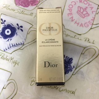 クリスチャンディオール(Christian Dior)の【新品未使用】クリスチャンディオール✩プレステージ ホワイト ラクレーム 3ml(サンプル/トライアルキット)