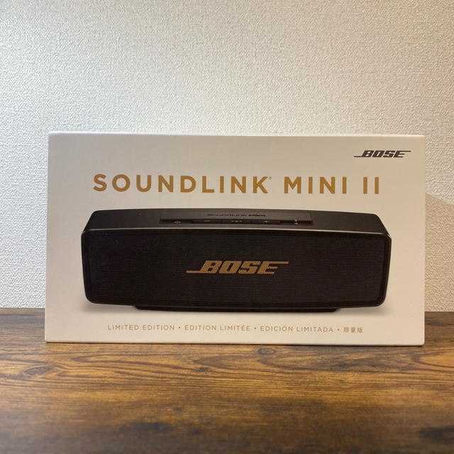 BOSE - 【限定】BOSE soundlink mini Ⅱ limited editonの通販 by ...