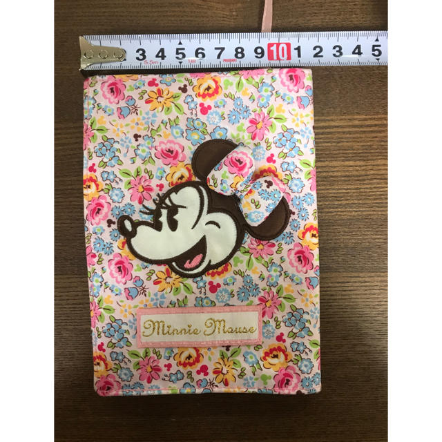 Disney(ディズニー)のミニー ブックカバー ハンドメイドの文具/ステーショナリー(ブックカバー)の商品写真