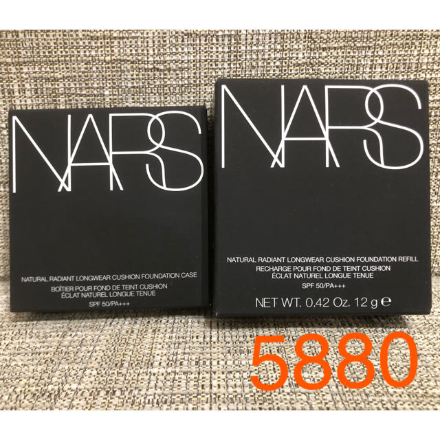 NARS   ナチュラルラディアント クッションファンデ＋ケース 5880