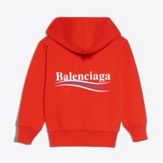 バレンシアガ(Balenciaga)のBALENCIAGA ロゴ パーカー フーディ バレンシアガ キッズ(パーカー)