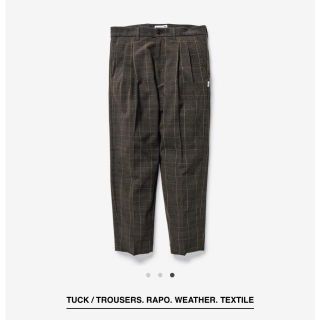 ダブルタップス(W)taps)のWtaps 20ss tuck ブラウン　M(ワークパンツ/カーゴパンツ)