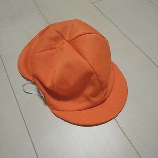 カラー帽子 オレンジ 保育園(帽子)