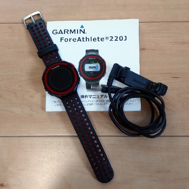 GARMIN(ガーミン)のガーミン ForeAthlete® 220J

 スポーツ/アウトドアのトレーニング/エクササイズ(トレーニング用品)の商品写真