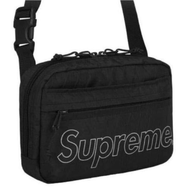 即完売 Supreme ショルダーバック 黒 18aw