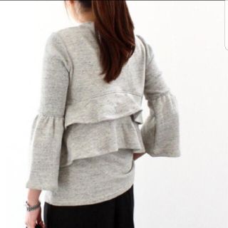 カオン(Kaon)のkaon 16SS バックフリルスウェット(カットソー(長袖/七分))