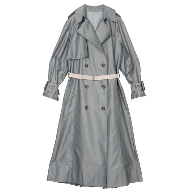 AMERI VARIOUS BACK PLEATS TRENCH