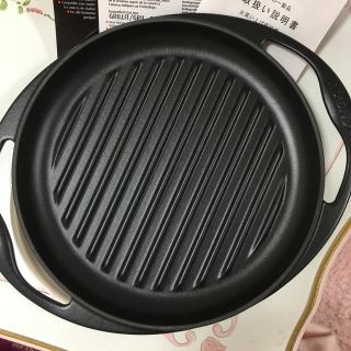 ルクルーゼ(LE CREUSET)のル・クルーゼ グリルパン 新品お値下げしました(鍋/フライパン)