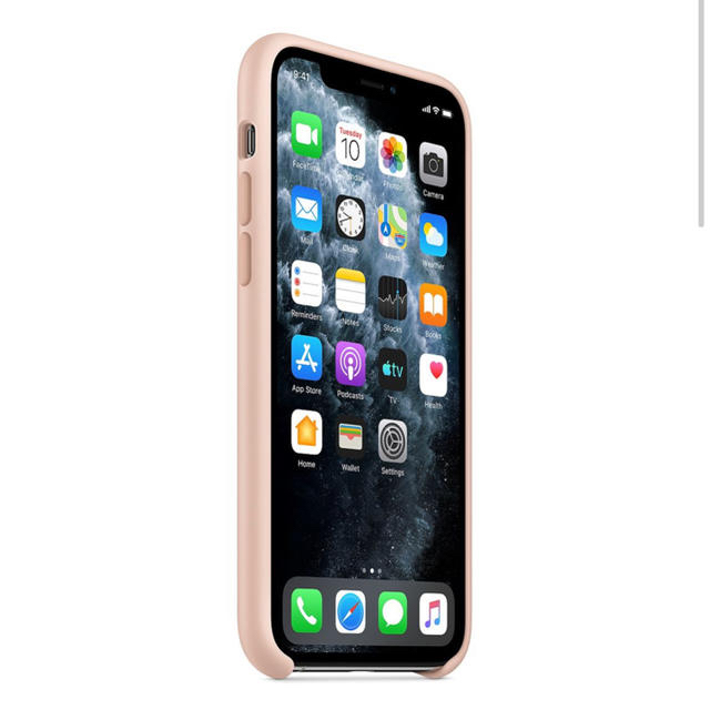 Apple(アップル)のiPhone 11 Proシリコーンケース - ピンクサンド スマホ/家電/カメラのスマホアクセサリー(iPhoneケース)の商品写真