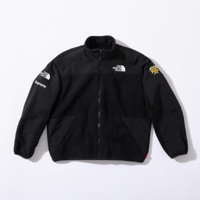 黒L supreme the north face rtg フリース