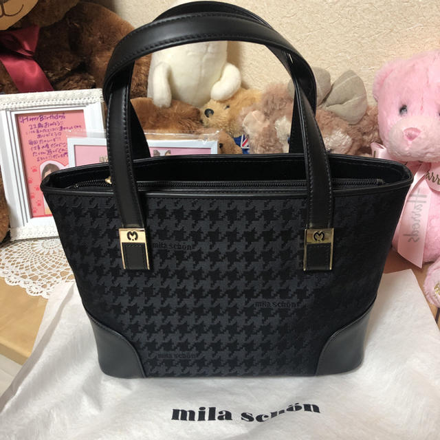 mila schon(ミラショーン)のミラショーン　mila schon トートバッグ　未使用品 レディースのバッグ(トートバッグ)の商品写真