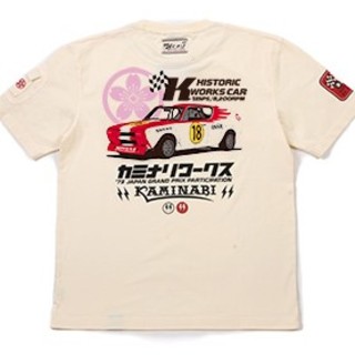 テッドマン(TEDMAN)のｶﾐﾅﾘﾓｰﾀｰｽ/ﾁｪﾘｰX1-R/Tｼｬﾂ/白/kmt-206/ﾃｯﾄﾞﾏﾝ(Tシャツ/カットソー(半袖/袖なし))