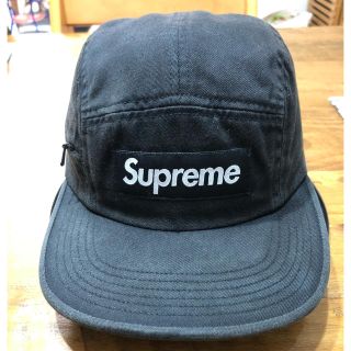 シュプリーム(Supreme)のばすけばすけ様専用　supreme camp cap キャンプキャップ　ブラック(キャップ)