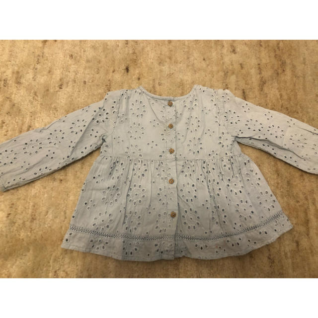 ZARA(ザラ)のZARA・レースブラウス92 キッズ/ベビー/マタニティのキッズ服女の子用(90cm~)(ブラウス)の商品写真