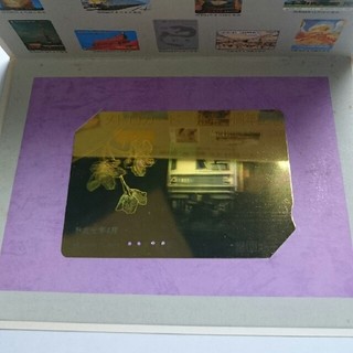 ジェイアール(JR)のメトロカード発売1周年 記念カード(鉄道乗車券)