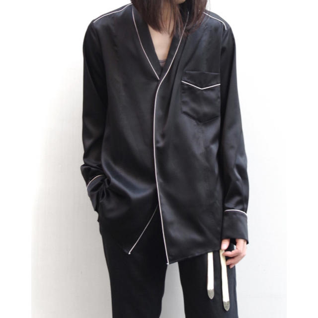 【19AW】 BED J.W. FORD"Satin OGAMI shirt