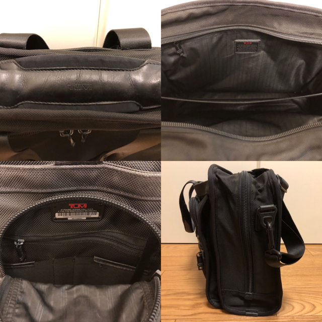 TUMI 26109 DH オーガナイザーブリーフケース　ブラック