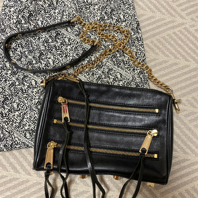 Rebecca Minkoff - レベッカミンコフ ショルダーバック/black／革の通販 by S's shop｜レベッカミンコフならラクマ