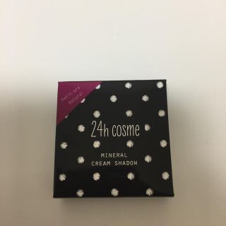 ニジュウヨンエイチコスメ(24h cosme)の新品 24h cosme ミネラルクリーム  シャドー パールホワイト(アイシャドウ)