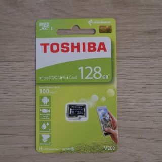 トウシバ(東芝)の新品未使用 東芝 microSD 128GB(その他)