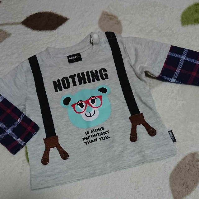 ANAP Kids(アナップキッズ)の専用 ロンＴ 3枚セット キッズ/ベビー/マタニティのベビー服(~85cm)(Ｔシャツ)の商品写真