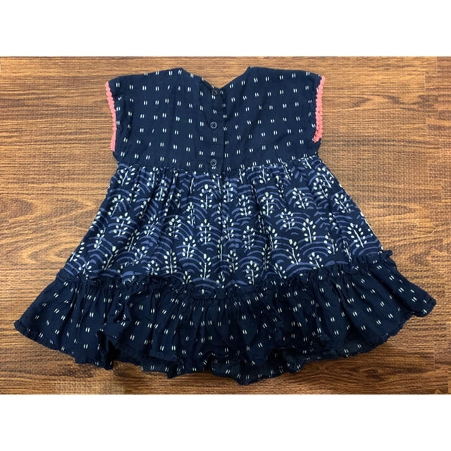 babyGAP(ベビーギャップ)のベビーギャップ ワンピース フリル 70 9-12 キッズ/ベビー/マタニティのベビー服(~85cm)(ワンピース)の商品写真