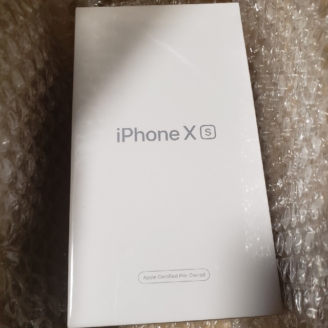 【新品】 iPhone XS 64GB シルバー SIMフリー メーカー整備品