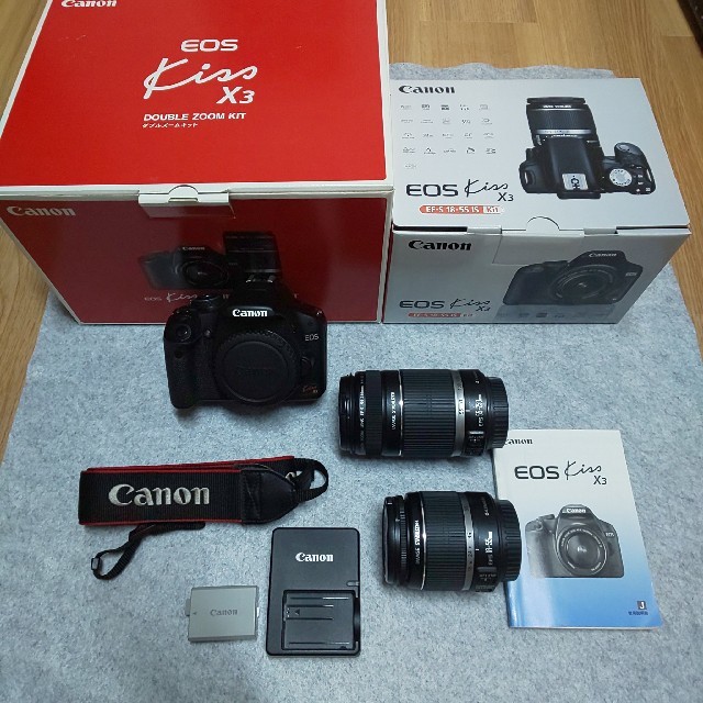 デジタル一眼レフ Canon EOS kissX3 WKIT