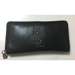 Yves Saint Laurent イヴ サンローラン スタッズ 長財布