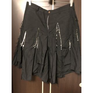 コムデギャルソンオムプリュス(COMME des GARCONS HOMME PLUS)のコムデギャルソンオムプリュス   19ss 短冊パンツ(ショートパンツ)