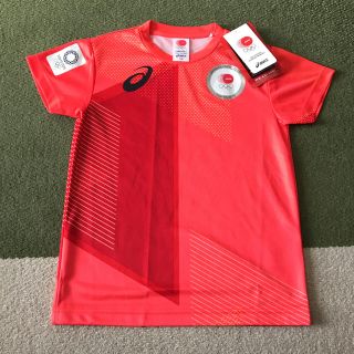 アシックス(asics)のasics★東京オリンピック☆公式Tシャツ☆TEAM RED☆XL(その他)