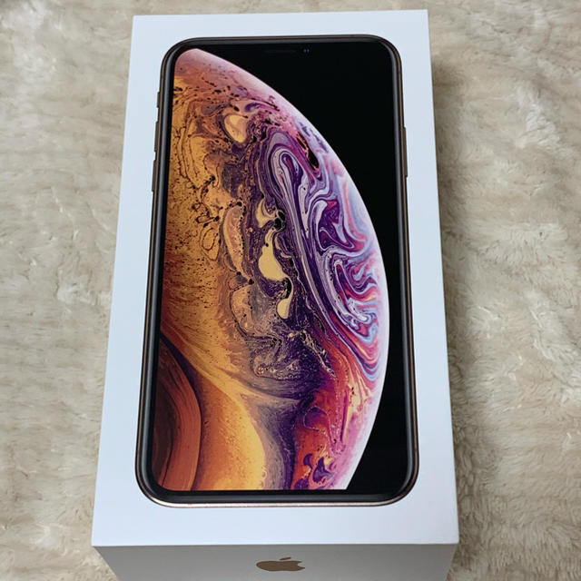 iPhone XS ゴールド　256GB SIMロック解除 新品未使用　本体