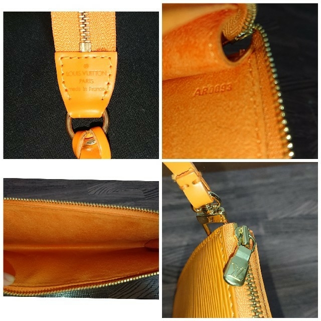 極美品✨ LOUIS VUITTON エピ アクセサリーポーチ ジパングゴールド