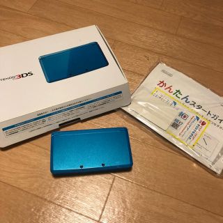 ★ニンテンドー3DS コバルトブルー　モンハン付★(家庭用ゲームソフト)