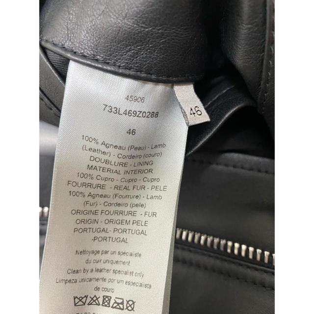 DIOR HOMME - Dior Homme AW17 ファーブルゾンの通販 by gmtdjwawgd｜ディオールオムならラクマ 超特価得価