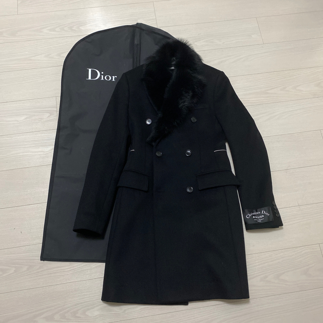 DIOR HOMME(ディオールオム)のDior Homme AW18 ATELIER ファーコート メンズのジャケット/アウター(チェスターコート)の商品写真