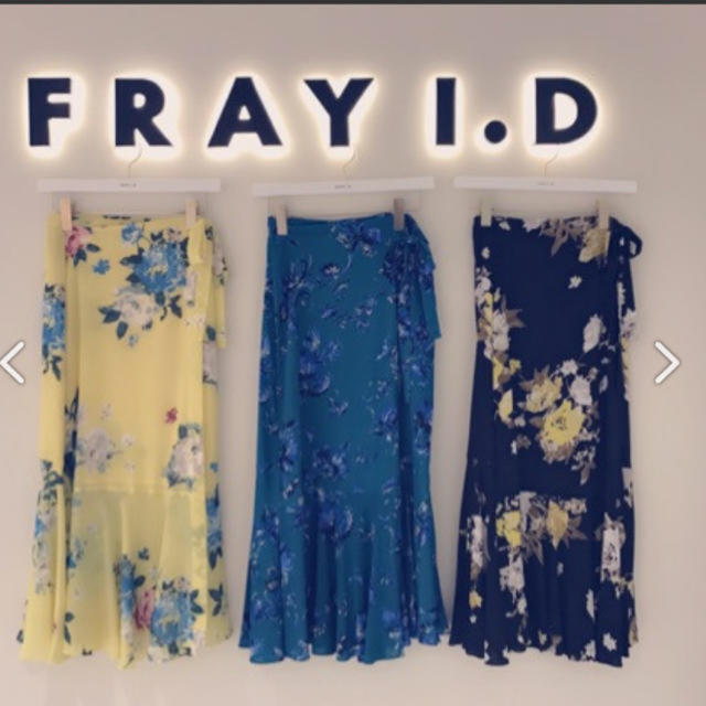FRAY I.D(フレイアイディー)のフレイアイディー　ラップロングスカート レディースのスカート(ロングスカート)の商品写真