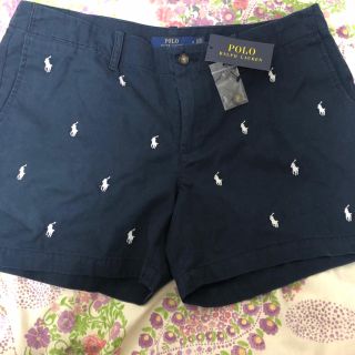 ポロラルフローレン(POLO RALPH LAUREN)の※値下げしました※【新品未使用】ポロ　ラルフローレン　レディース　ショートパンツ(ショートパンツ)