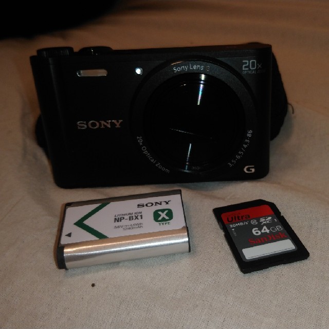 Sony Cyber Shot DSC-WX350 ブラック