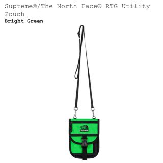 シュプリーム(Supreme)のSupreme North Face Pouch Bright Green 新品(ショルダーバッグ)