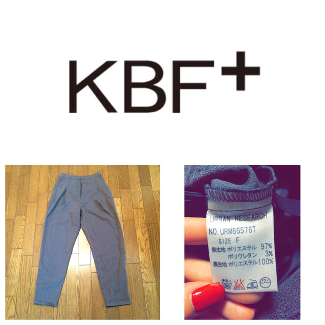 KBF+(ケービーエフプラス)のKBF＋♡パンツ レディースのパンツ(カジュアルパンツ)の商品写真