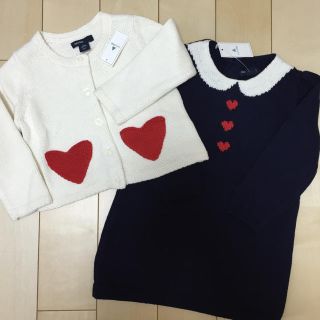 ベビーギャップ(babyGAP)のgap ハートセット 90(ワンピース)