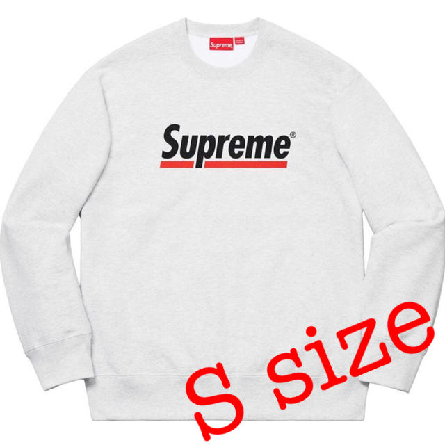 Supreme(シュプリーム)のSupreme Underline  20ss グレー S トレーナー メンズのトップス(スウェット)の商品写真