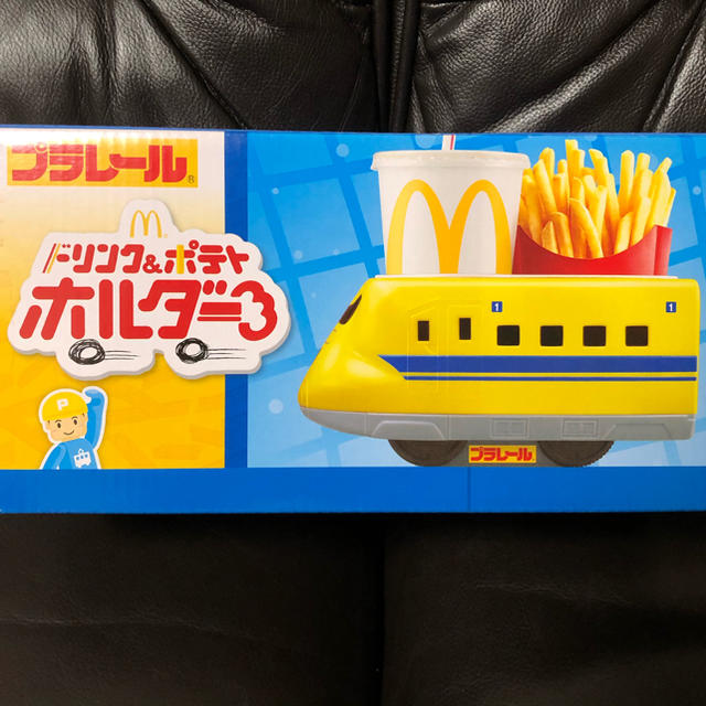 マクドナルド(マクドナルド)の新品未開封　ドクターイエロー  ポテトホルダー キッズ/ベビー/マタニティのおもちゃ(電車のおもちゃ/車)の商品写真